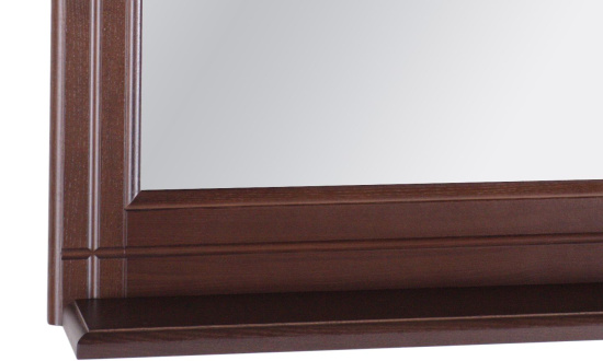 Зеркало ASB-Woodline Берта 85 орех антикварный