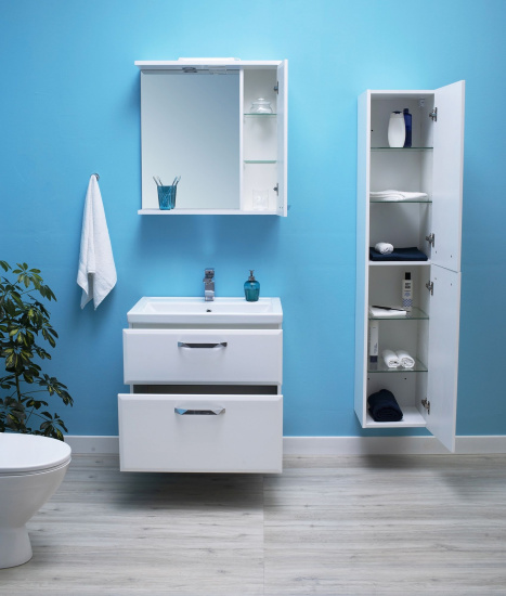 Тумба с раковиной Sanstar Cristal 70