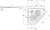 Поддон для душа BLB Universal Pentagonal HG CP90 BLB 90х90