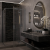 Душевой уголок Veconi Rovigo 073GR 90x90, профиль графит, стекло прозрачное