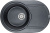 Комплект Мойка кухонная Paulmark Fittich PM317650-BLM черный металлик + Смеситель Paulmark Essen Es213011-418 для кухонной мойки, черный металлик