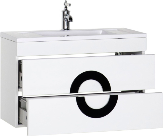 Тумба с раковиной De Aqua Форма 80