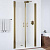 Душевая дверь в нишу Vegas Glass E2P 75 05 01 профиль бронза, стекло прозрачное