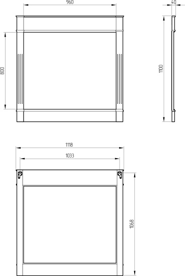 Мебель для ванной Migliore Kantri 121 decape sabbia