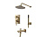 Душевая система Bronze de Luxe 1760's Loft 6630CG с внутренней частью