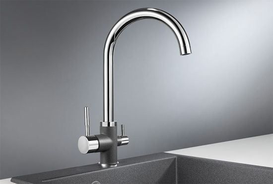 Смеситель для кухни Granula GR-3168 графит