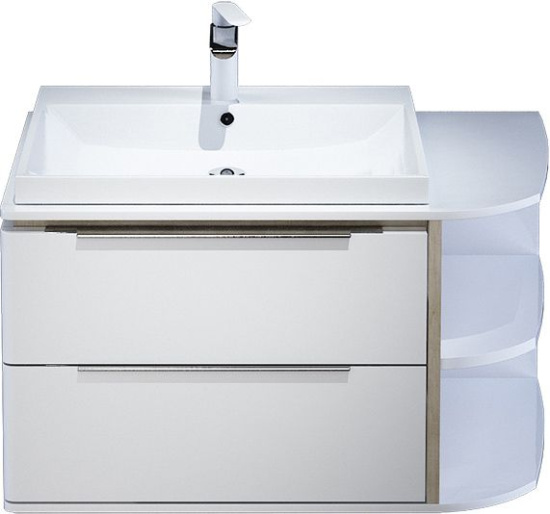 Мебель для ванной Iddis Calipso 80 R, подвесная, белая, дерево