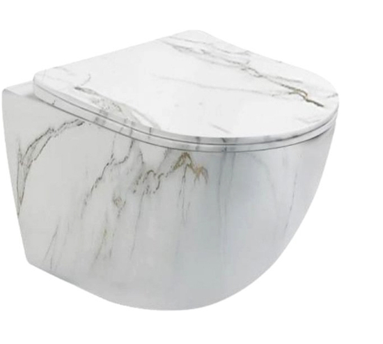 Унитаз подвесной SantiLine SL-5002MM с микролифтом