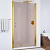 Душевая дверь в нишу Vegas Glass EP 85 09 05 профиль золото, стекло бронза