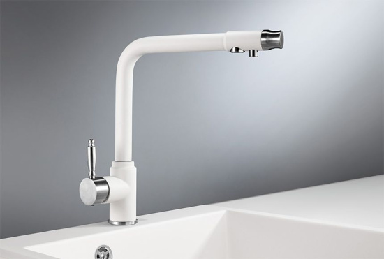 Смеситель для кухни Granula GR-2301 арктик