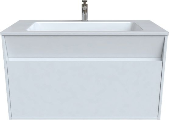 Тумба с раковиной Iddis Esper 100 подвесная, белая