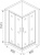 Душевой уголок Good Door Jazze CR-80-C-BR 80x80 Душевой уголок Good Door Jazze CR-80-C-BR 80x80