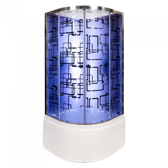 Душевая кабина DTO BM4510 N с LED-подсветкой