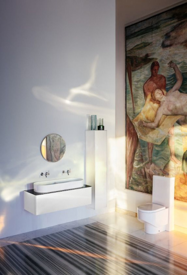 Пенал Laufen Sonar 4.0549.1.034.170.1 L, белый матовый