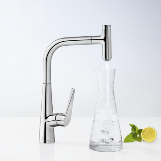 Смеситель для кухни Hansgrohe Talis Select M51 73853000 хром