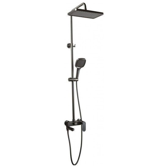Душевая стойка Filarete Retta FL2030BG, графит