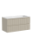 Тумба с раковиной Sancos Snob T 100 Beige Soft правая SNT100RCE, подвесная Тумба с раковиной Sancos Snob T 100 Beige Soft правая SNT100RCE, подвесная