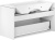 Тумба под раковину Edelform Nota 105 белая