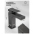Смеситель для раковины Filarete Fing FL5040BG, графит Смеситель для раковины Filarete Fing FL5040BG, графит