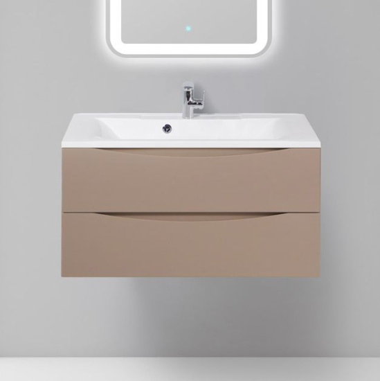 Мебель для ванной BelBagno Marino 90 capucino lucido