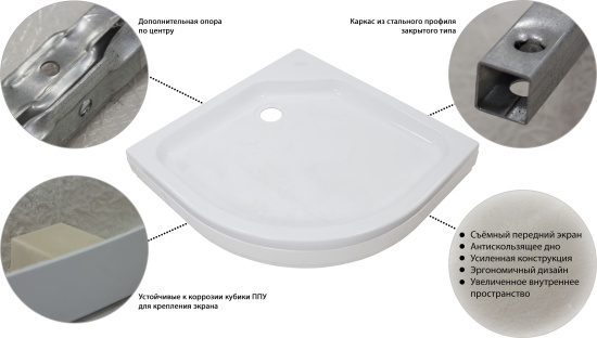 Поддон для душа Triton ПД6 100х100