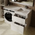 Тумба с раковиной Style Line Даллас Леон 120 L Люкс белая, Plus подвесная