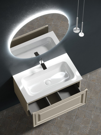 Тумба с раковиной Sancos Very 80 Beige Soft VR80CE