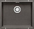 Мойка кухонная Blanco Subline 500-U темная скала