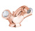 Смеситель для биде Fiore Venere Sky Swarovski® 13OO0632, золото