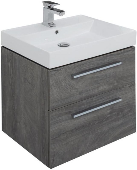 Мебель для ванной Aquanet Nova 60 2 ящика, дуб рошелье