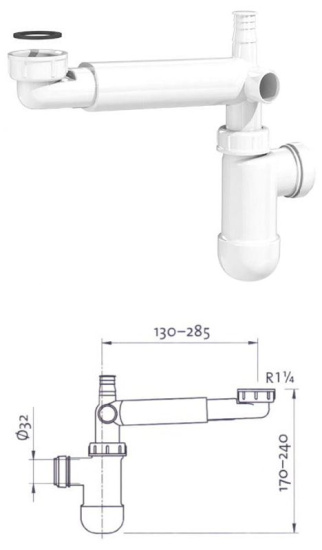Тумба с раковиной Aquaton Мадрид 80 белая с ящиком