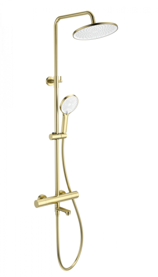 Душевая стойка Wonzon & Woghand WW-B3069-BG с термостатом