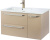 Тумба под раковину Bellezza Луиджи 90 L, подвесная, капучино