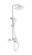 Душевая стойка Wonzon & Woghand T-1000 WW-B3057-A-CR с термостатом
