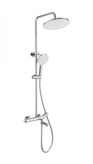 Душевая стойка Wonzon & Woghand T-1000 WW-B3057-A-CR с термостатом