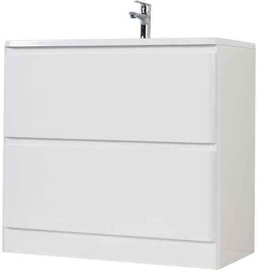 Мебель для ванной BelBagno Albano 90 напольная, bianco lucido