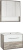 Мебель для ванной Style Line Экзотик 80 Plus подвесная, белая, экзотик