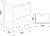 Душевой уголок Royal Bath RB-L2011-1200-8-R