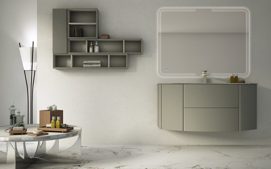 Тумба с раковиной Cezares Eden 120 grigio talpa opaco