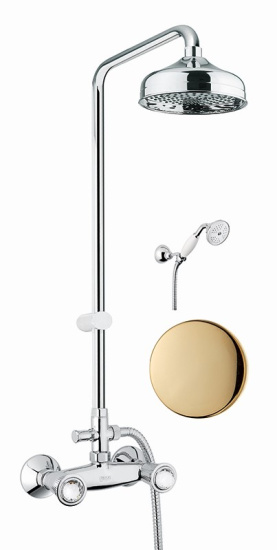 Душевая стойка Fiore Venere Sky 13OO0620 золото
