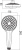 Смеситель на борт ванны Villeroy & Boch Architectura TVT10300100061 Смеситель на борт ванны Villeroy & Boch Architectura TVT10300100061