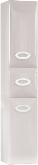 Пенал Marka One Arrondi 30П white, R