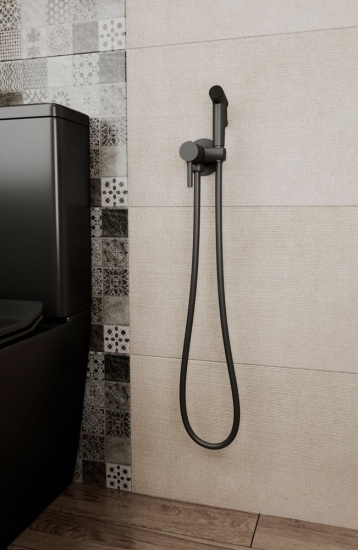 Гигиенический душ Bravat D9151BW-ENG со смесителем, с внутренней частью