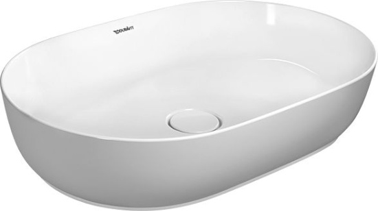 Мебель для ванной с раковиной Duravit Luv 60: столешница 100, дуб французский, без отверстий + 2 тумбы 50