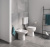 Чаша для унитаза приставного Grohe Bau Ceramic 39430000