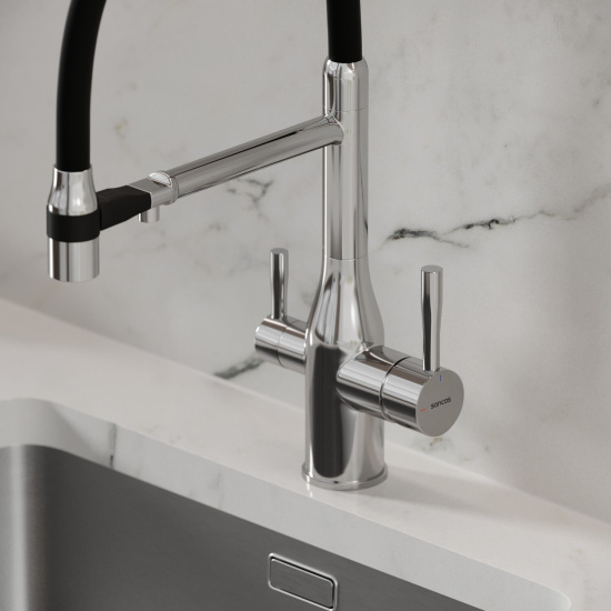 Смеситель для кухни Sancos Garda SC4009CH, хром