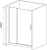 Душевая дверь в нишу Good Door Pandora WTW-140-T-CH Душевая дверь в нишу Good Door Pandora WTW-140-T-CH
