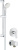 Душевой комплект Grohe Eurosmart Cosmopolitan 32880000 + 27853001 + 27057000