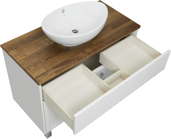 Тумба с раковиной ASB-Woodline Риола 100