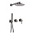 Душевая система Filarete Roun FL1030BG, графит